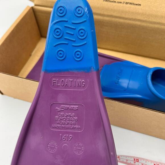 Finis Ling Floating Fins Jr US 6-8   Euro 24-28   AUS 4-8  New B72 - Picture 4 of 6